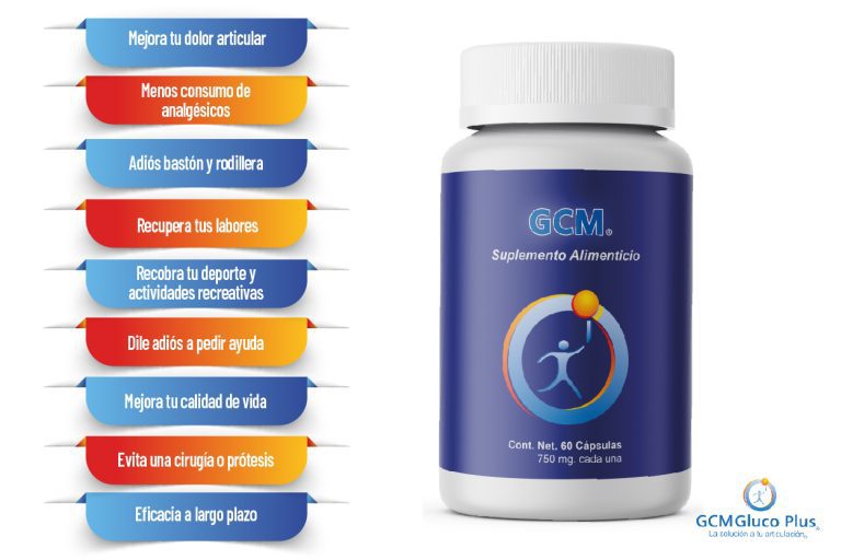 Beneficios de GCM GlucoPlus GCM GlucoPlus